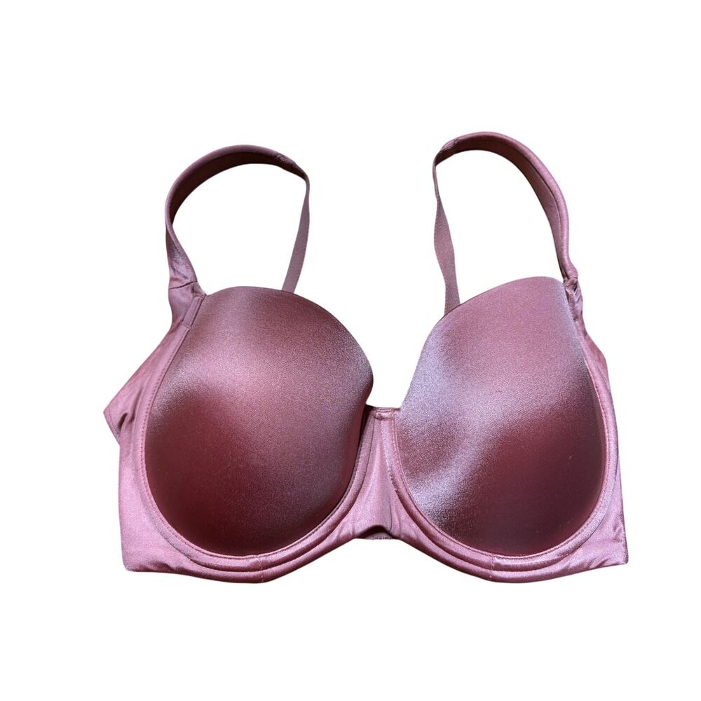 Soma Womens 32DDD Shiny Pink Stunning Support Full Coverage Padded Bra